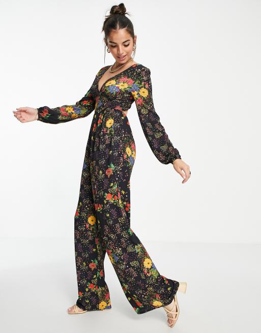 Asos long best sale sleeve jumpsuit