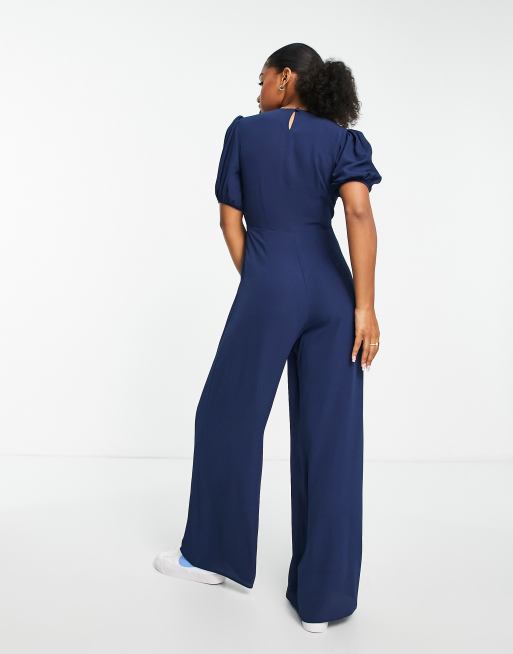 Asos hotsell navy jumpsuit