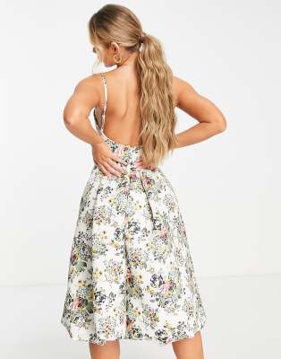 Bubble Hem Prom Dress