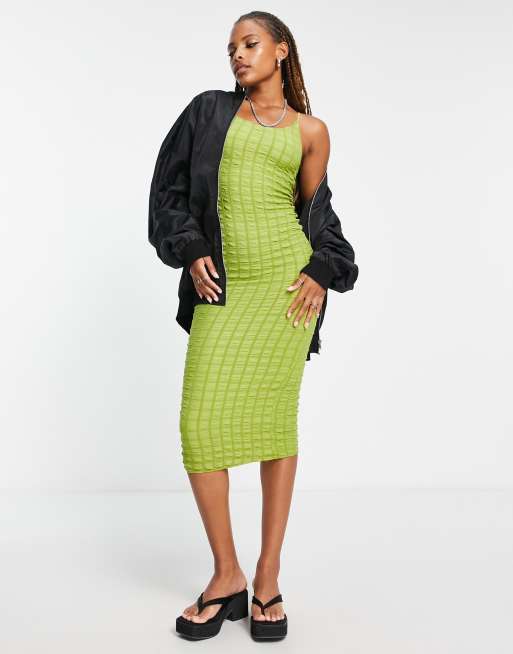 Asos strappy midi clearance dress