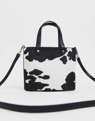 cow print bag