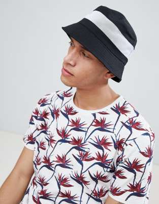 asos white bucket hat