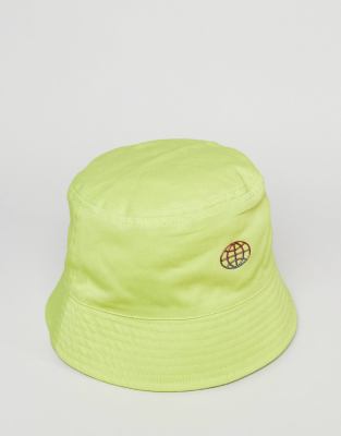 lime bucket hat