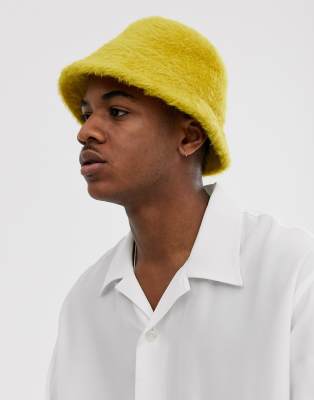 mustard yellow bucket hat