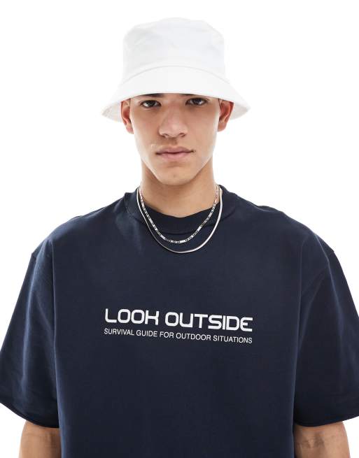 Asos white hot sale bucket hat