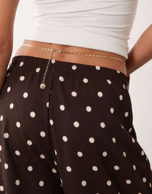 ASOS DESIGN - Buikketting met bloemontwerp in goudkleur, 2 van 3