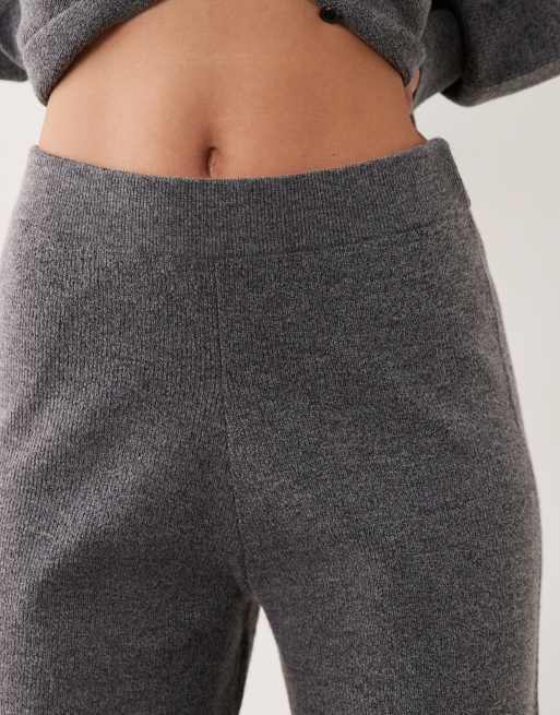 ASOS DESIGN bukser med lige ben i kulgrå, 2 af 5