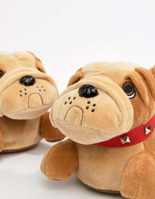 Bulldog slippers for discount adults