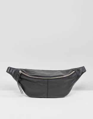 leather fanny bag