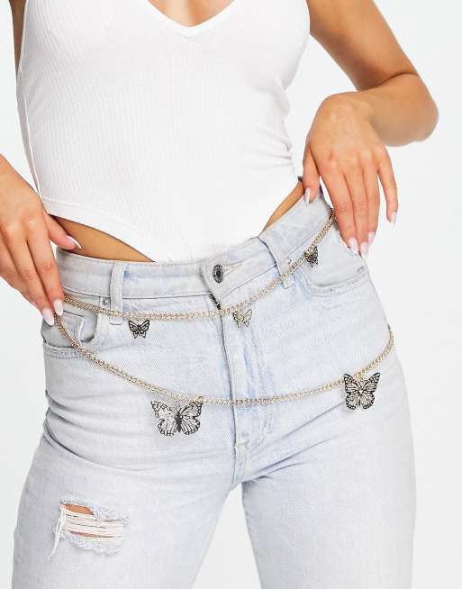 Asos gold hot sale chain belt