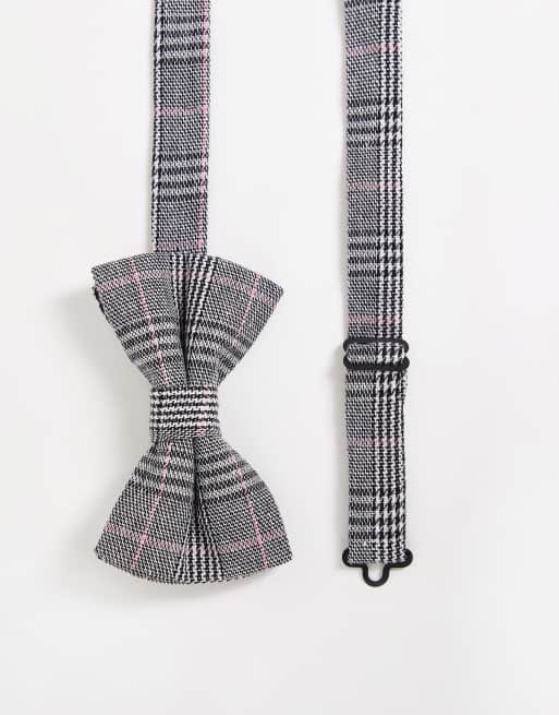 ASOS DESIGN - Butterfly med sorte/hvide/lyserøde tern - MULTI
