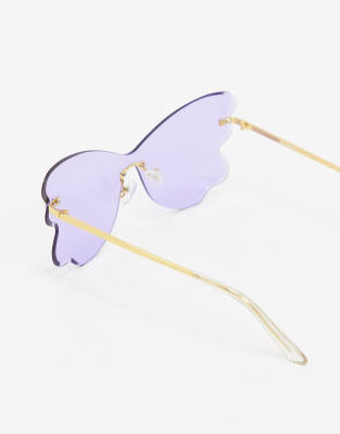 butterfly shaped sunglasses