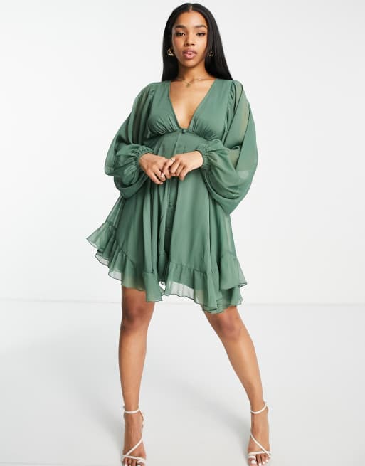 Asos design mini outlet dress