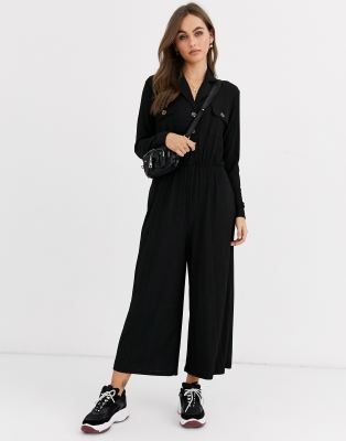 long sleeve shirt jumpsuit