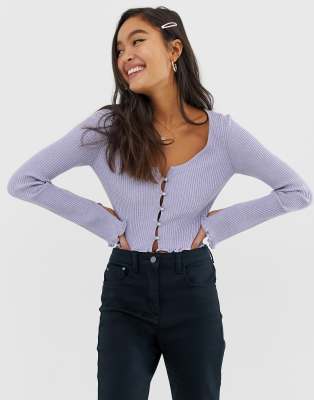 button cardigan