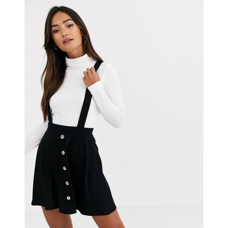 Pinafore store mini skirt