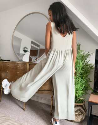asos khaki jumpsuit
