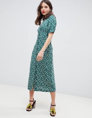 asos floral tea dress