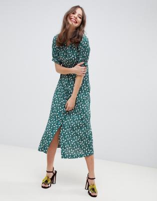 asos floral tea dress