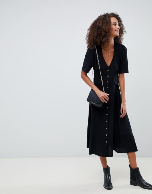 Dress with hot sale pockets asos