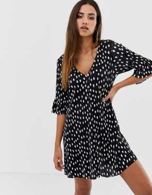 asos plisse dress