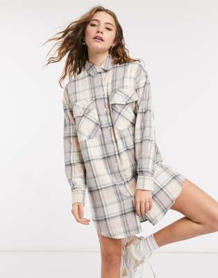 asos white shirt dress