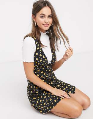 black and yellow sundress