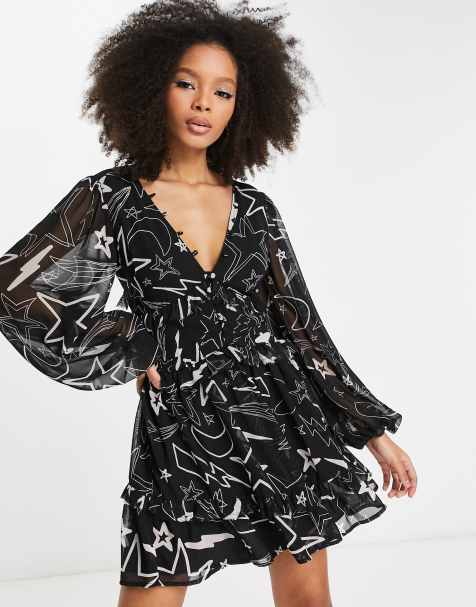 Asos wrap dress sale sale