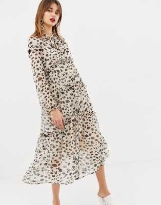 dalmatian maxi dress