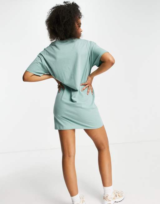 originals t-shirt dress in mint green