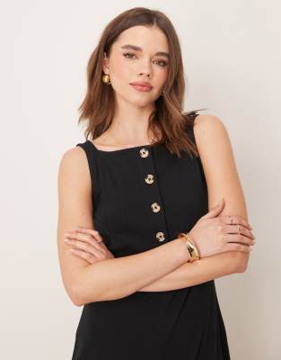 ASOS DESIGN BUTTON UP JUMPSUIT 