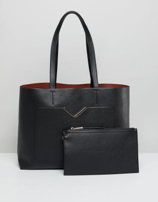 Et En Métal Pochette DesignCabas Poche Avec Asos Amovible bygY6fv7