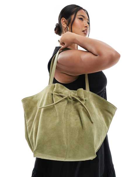 ASOS DESIGN - Cabas en daim avec ailes latérales - view 1