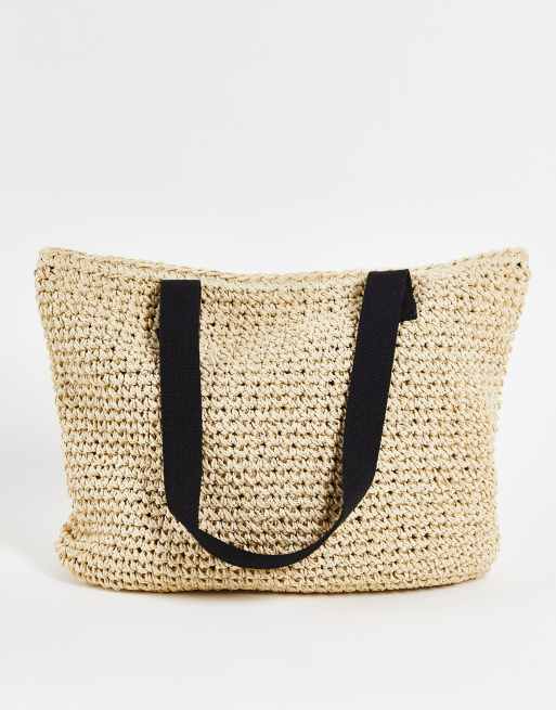 Sac en cheap paille asos