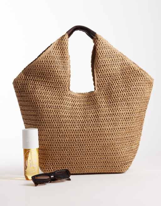 ASOS DESIGN - Cabas oversize en paille - Naturel, 2 de 4