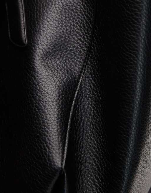 ASOS DESIGN - Cabas texturé avec coins pincés - Noir, 4 de 4