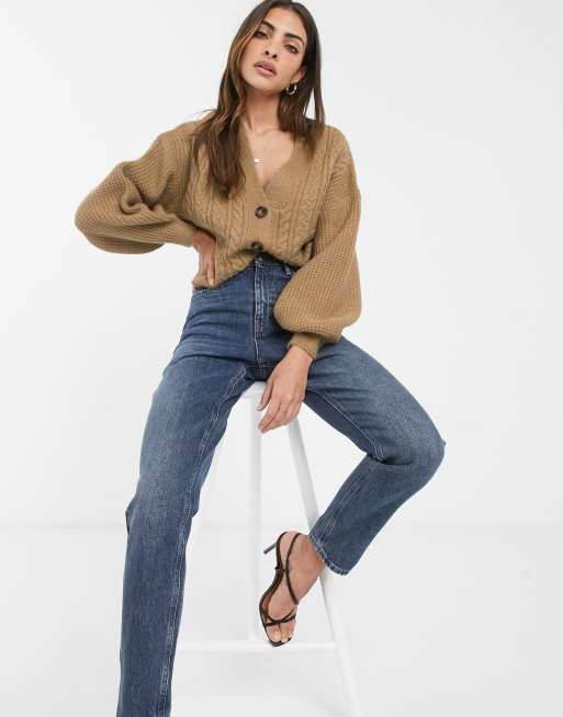 Asos cropped clearance cardigan