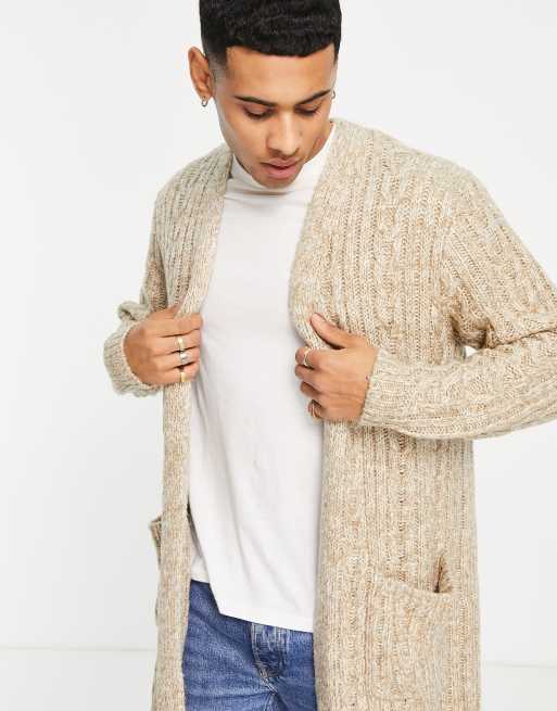 Asos longline outlet cardigan