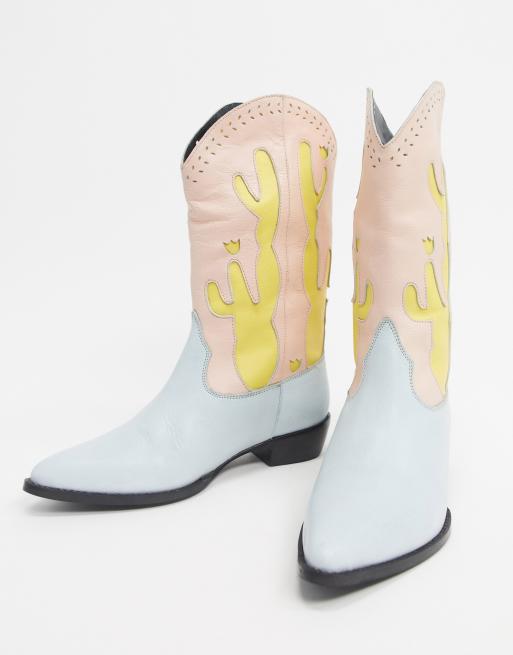 Pastel cowboy clearance boots