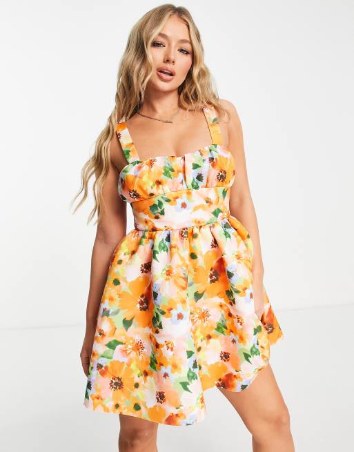 asos mini skater dress