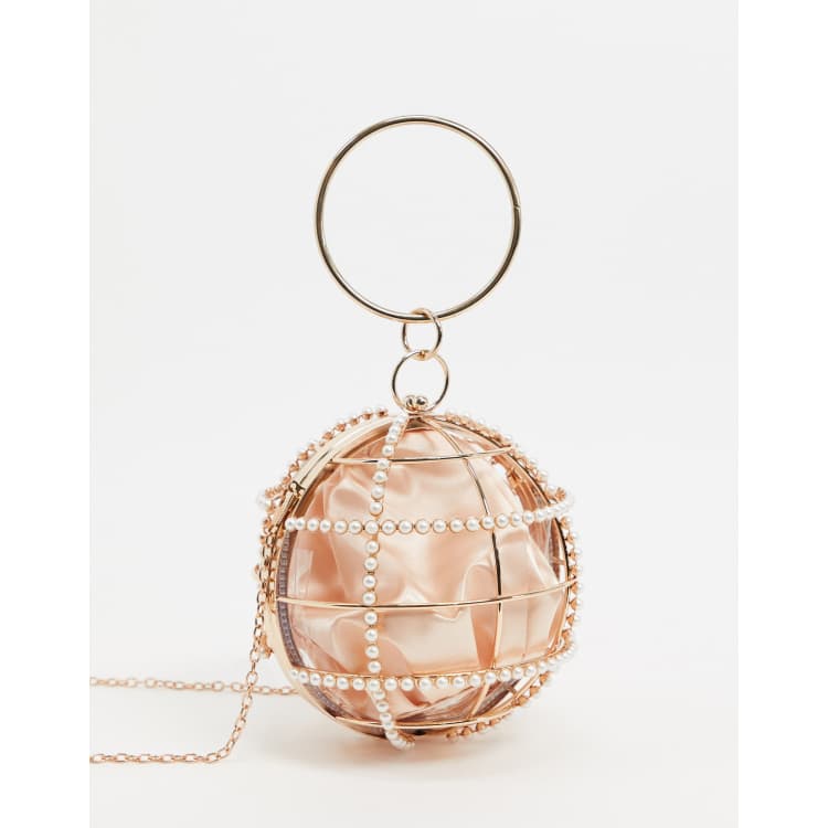 Gold sphere clutch bag new arrivals