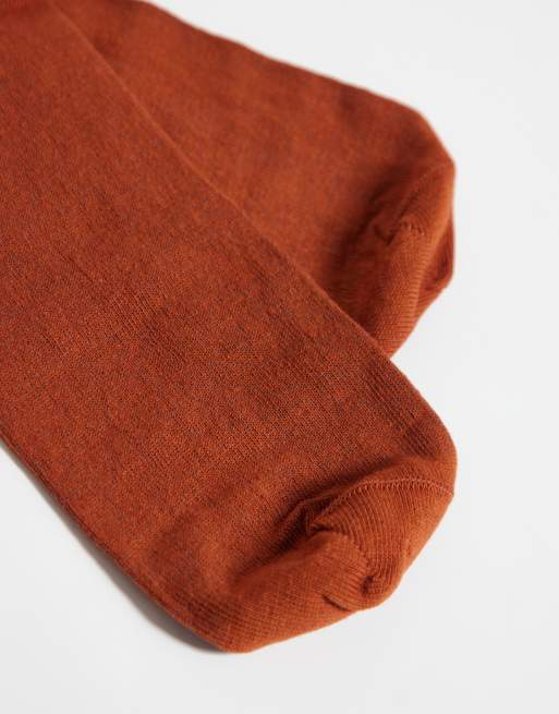 ASOS DESIGN - calcetines de algodón en naranja, 3 de 3