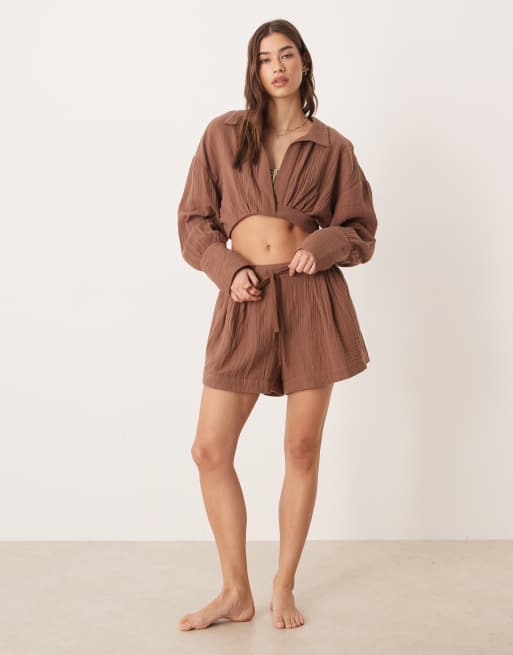 ASOS DESIGN Callie cheesecloth beach et, 3 of 4