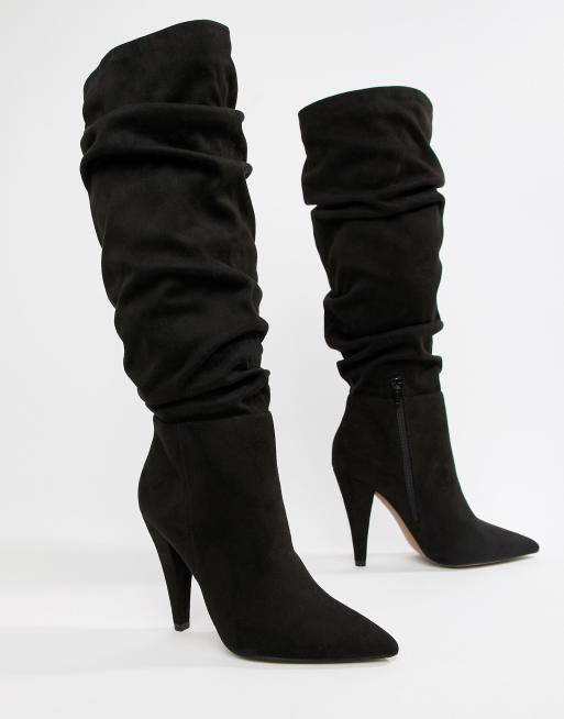 asos high knee boots