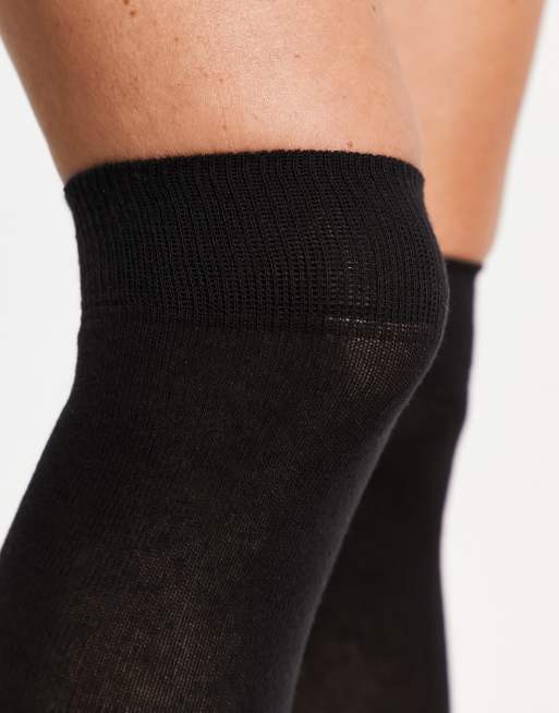 ASOS DESIGN - Calzini neri al ginocchio, 5 di 5
