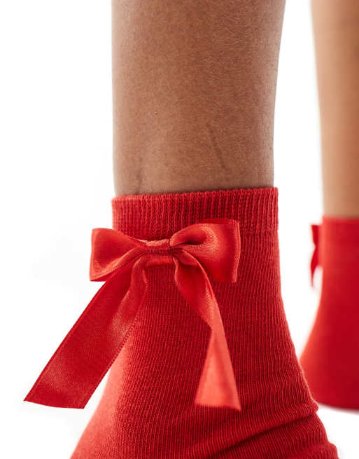 Asos Design Calzedonia Calzini Rossi Collant Rossi Outfit Calze
