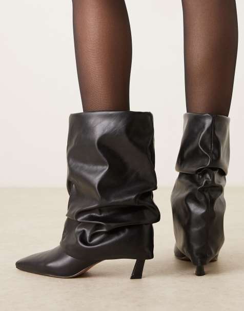 ASOS DESIGN - Cambria - Bottes souples à enfiler - Noir - view 1