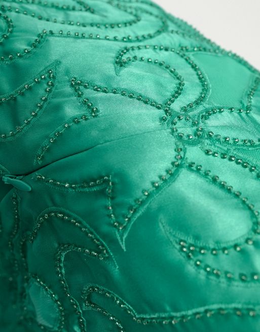 ASOS DESIGN all-over sequin bralette in mint - ShopStyle Tops