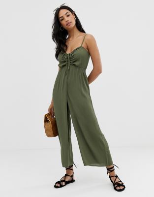 asos khaki jumpsuit