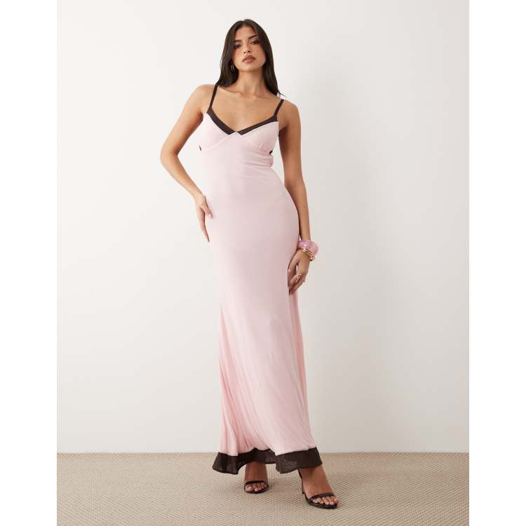 asos hot pink maxi dress Design cami in No-Returns:2025-11-07_2026-01-05